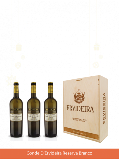 Conde D’Ervideira Reserva white, on a special pack